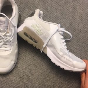 White Nike Air Max 90 Essential Sneakers Size 8.5
